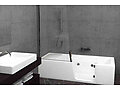 Baignoire Douche 2 en 1 KINEDUO MASS 180xX80