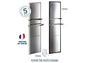 Radiateur radiant Sèche serviettes PRIMA 900W