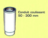 ACHAT : CONDUIT ROLUX GAZ CONCENTRIQUE 80 125 REGLABLE